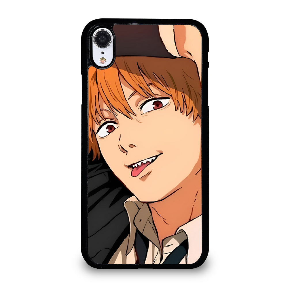 DENJI FACE CHAINSAW MAN iPhone XR Case Cover