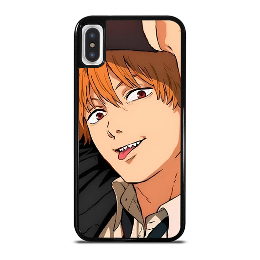DENJI FACE CHAINSAW MAN iPhone X / XS Case Cover