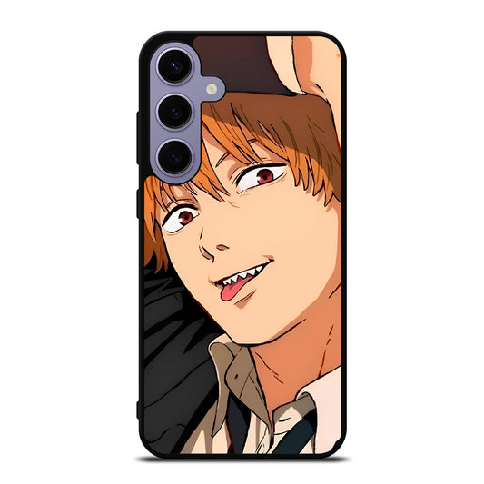 DENJI FACE CHAINSAW MAN Samsung Galaxy S24 Plus Case Cover