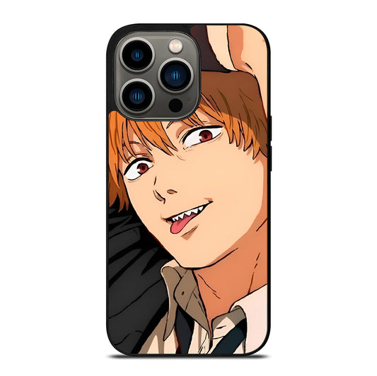 DENJI FACE CHAINSAW MAN iPhone 13 Pro Case Cover