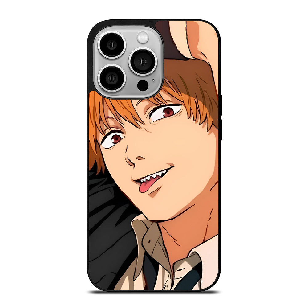 DENJI FACE CHAINSAW MAN iPhone 14 Pro Case Cover