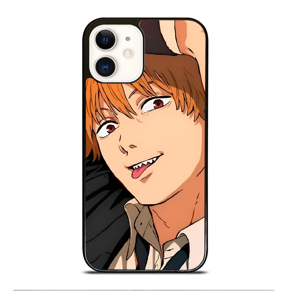 DENJI FACE CHAINSAW MAN iPhone 12 Case Cover