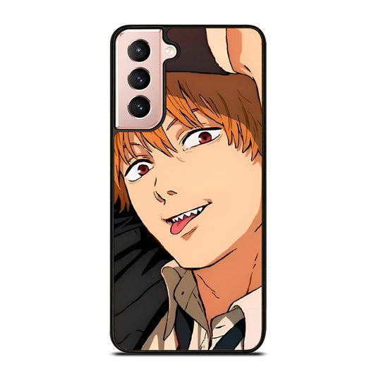 DENJI FACE CHAINSAW MAN Samsung Galaxy S21 Case Cover