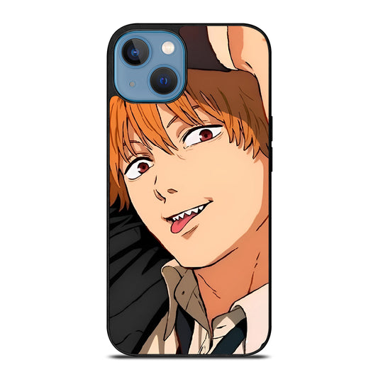 DENJI FACE CHAINSAW MAN iPhone 13 Case Cover