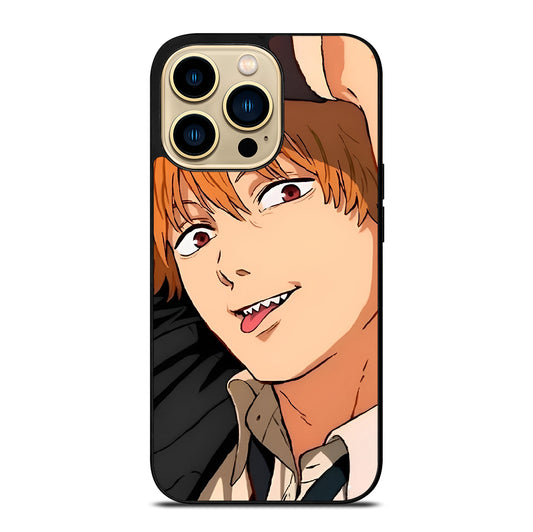 DENJI FACE CHAINSAW MAN iPhone 14 Pro Max Case Cover