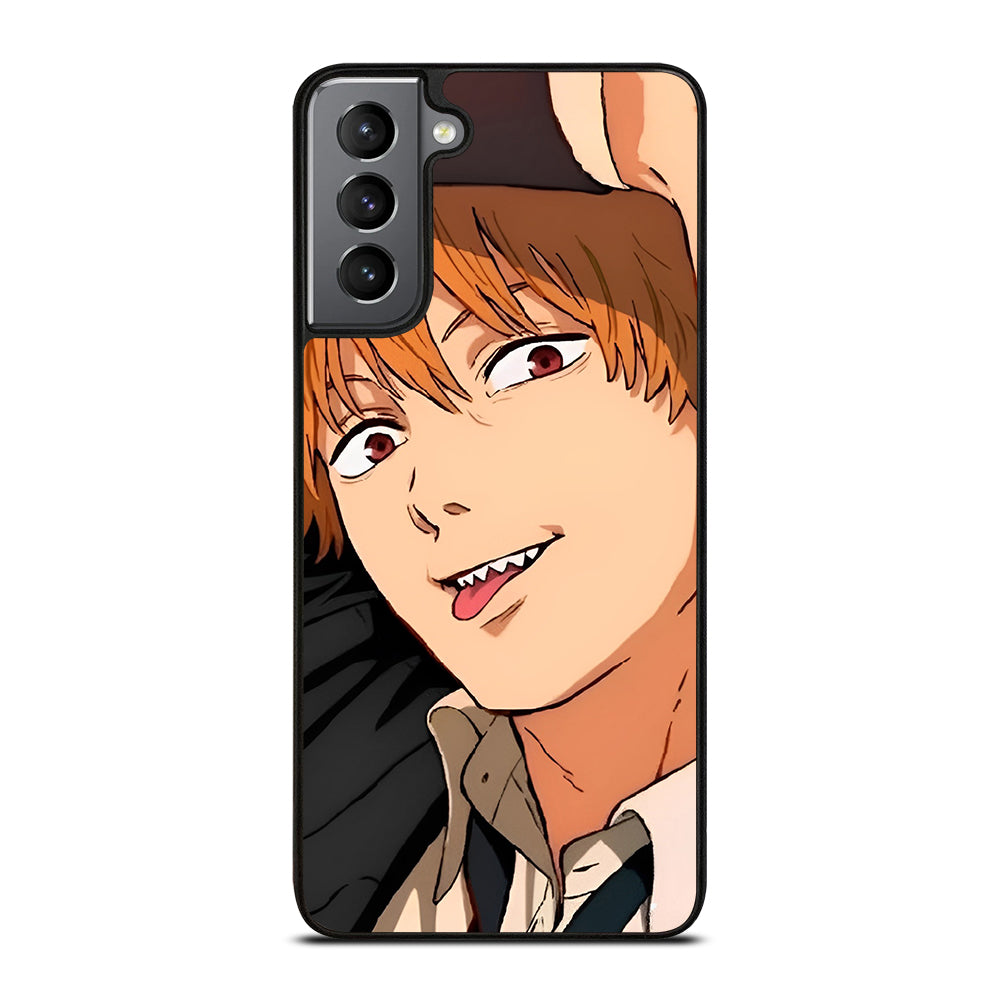 DENJI FACE CHAINSAW MAN Samsung Galaxy S21 Plus Case Cover