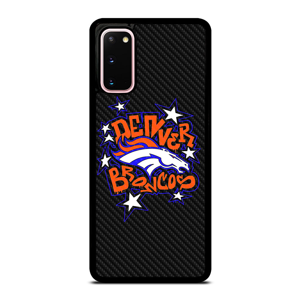 DENVER BRONCOS CARBON LOGO Samsung Galaxy S20 Case Cover