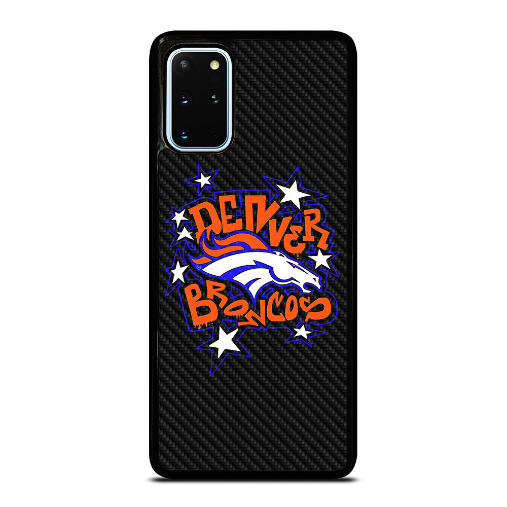 DENVER BRONCOS CARBON LOGO Samsung Galaxy S20 Plus Case Cover