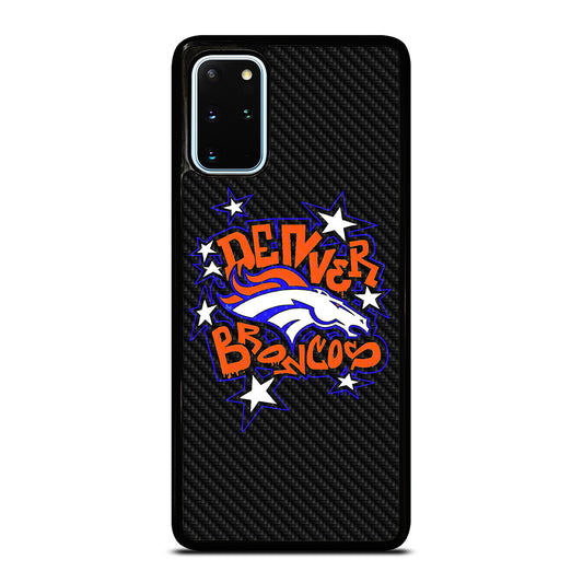 DENVER BRONCOS CARBON LOGO Samsung Galaxy S20 Plus Case Cover
