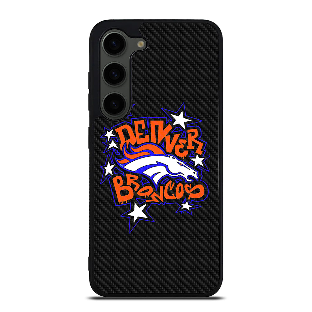 DENVER BRONCOS CARBON LOGO Samsung Galaxy S23 Plus Case Cover