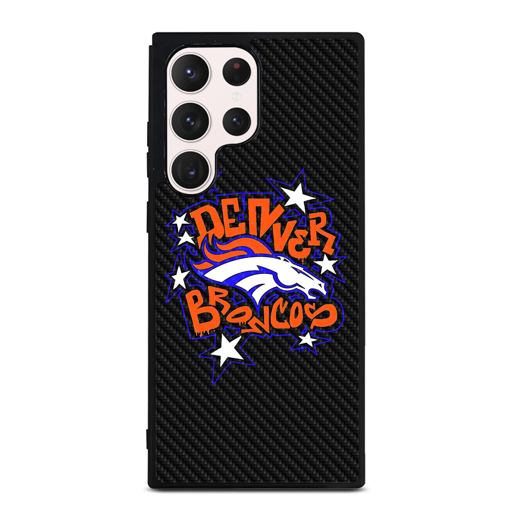 DENVER BRONCOS CARBON LOGO Samsung Galaxy S23 Ultra Case Cover