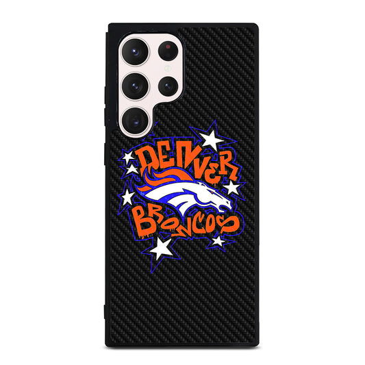 DENVER BRONCOS CARBON LOGO Samsung Galaxy S23 Ultra Case Cover