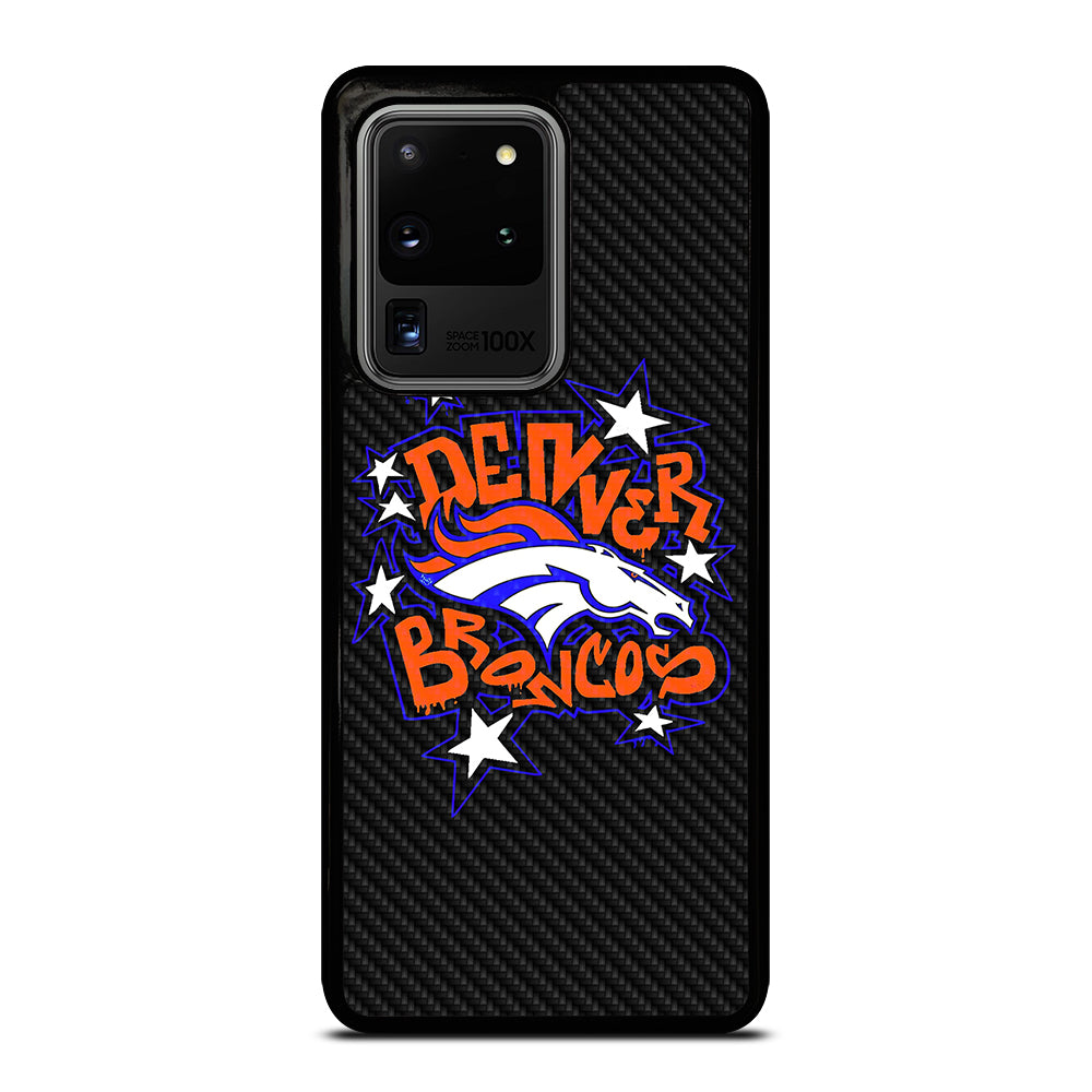 DENVER BRONCOS CARBON LOGO Samsung Galaxy S20 Ultra Case Cover