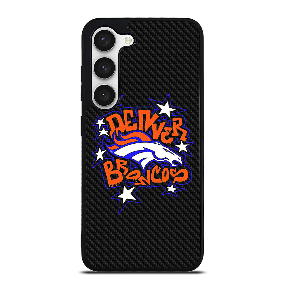 DENVER BRONCOS CARBON LOGO Samsung Galaxy S23 Case Cover