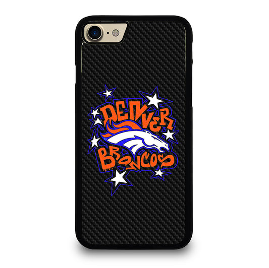 DENVER BRONCOS CARBON LOGO iPhone 7 / 8 Case Cover