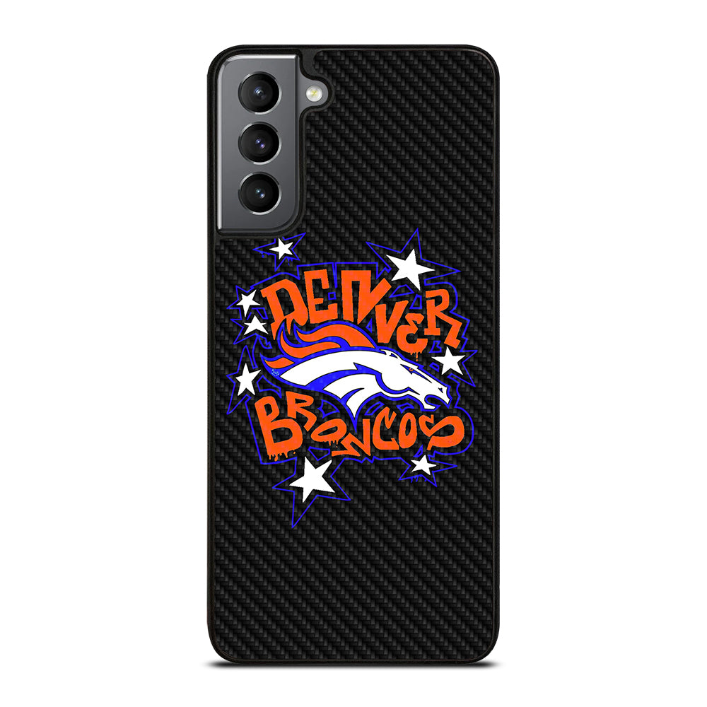 DENVER BRONCOS CARBON LOGO Samsung Galaxy S21 Plus Case Cover