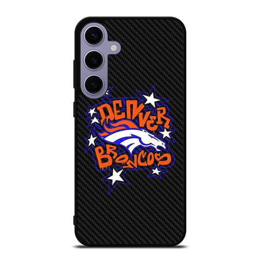 DENVER BRONCOS CARBON LOGO Samsung Galaxy S24 Plus Case Cover