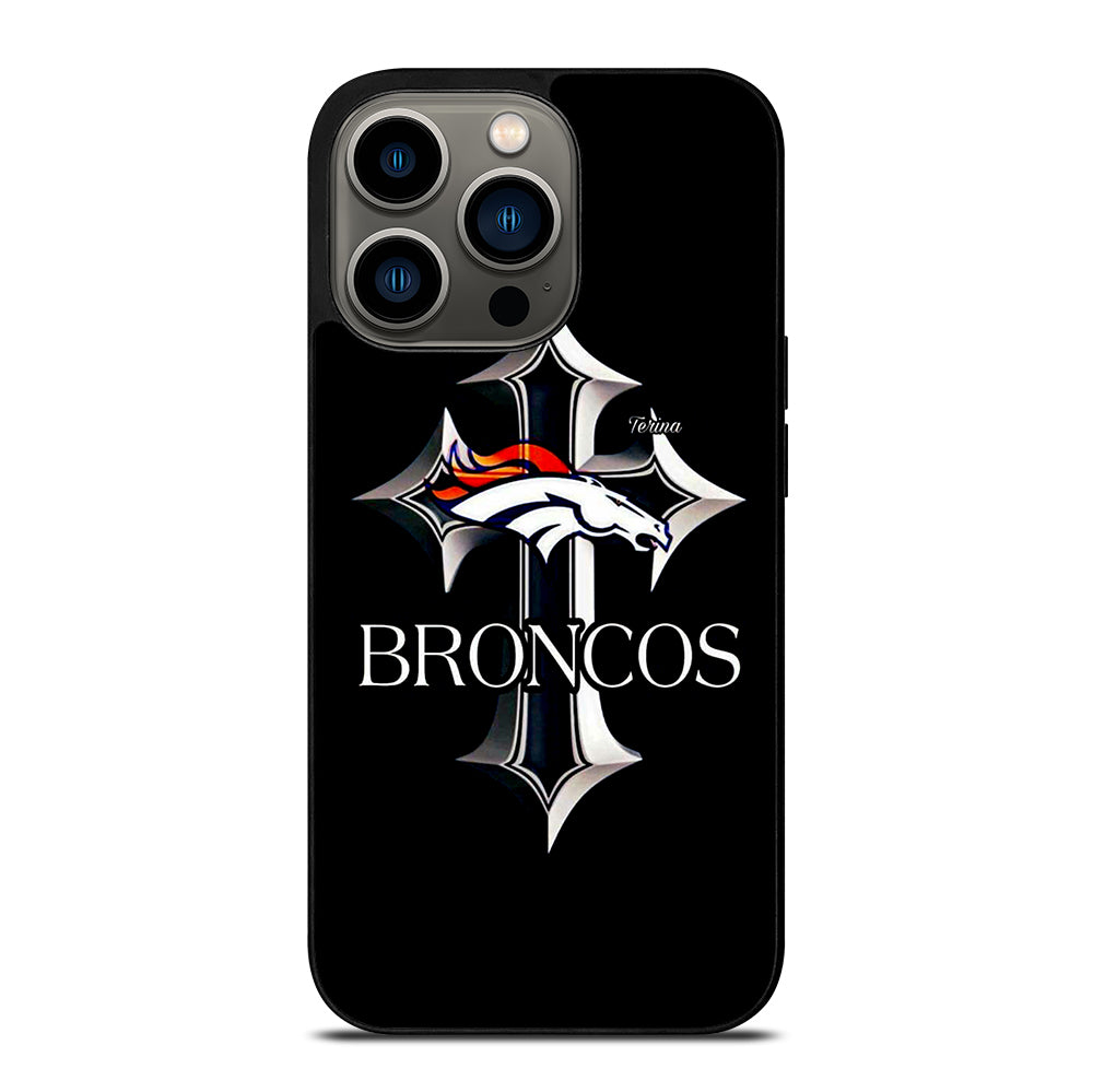 DENVER BRONCOS LOGO NFL iPhone 13 Pro Case Cover