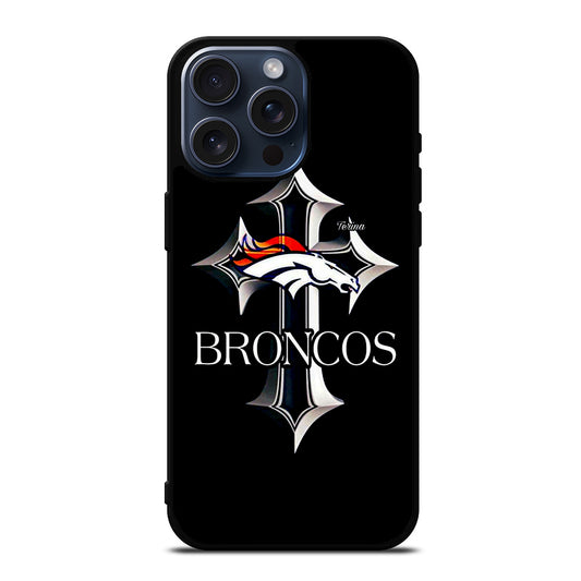 DENVER BRONCOS LOGO NFL iPhone 15 Pro Max Case Cover