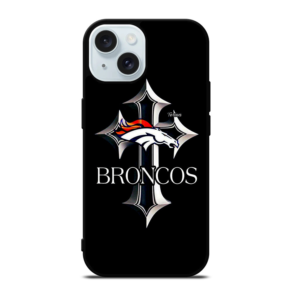 DENVER BRONCOS LOGO NFL iPhone 15 Case Cover