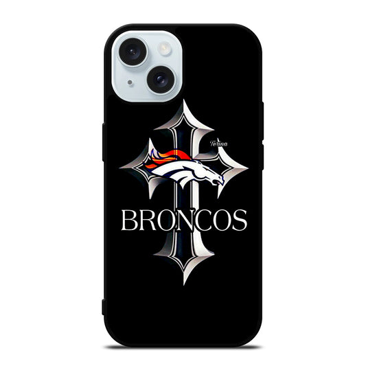 DENVER BRONCOS LOGO NFL iPhone 15 Case Cover