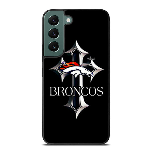 DENVER BRONCOS LOGO NFL Samsung Galaxy S22 Case Cover