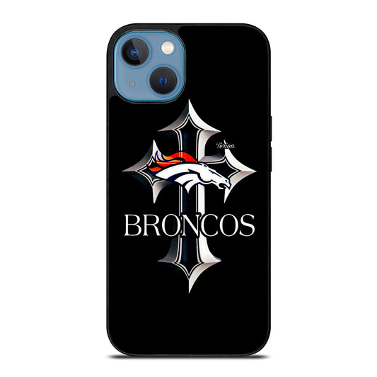 DENVER BRONCOS LOGO NFL iPhone 13 Case Cover