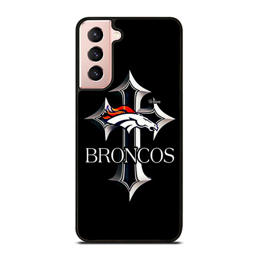 DENVER BRONCOS LOGO NFL Samsung Galaxy S21 Case Cover