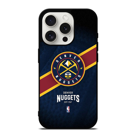 DENVER NUGGETS NBA ICON 2 iPhone 15 Pro Case Cover