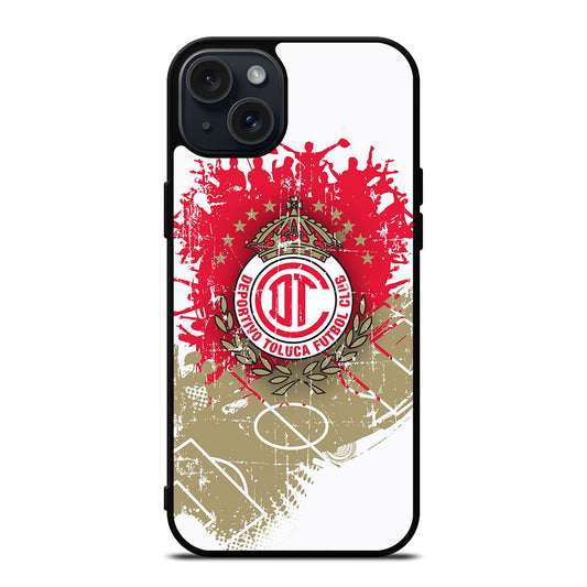 DEPORTIVO TOLUCA FC FOOTBALL CLUB iPhone 15 Plus Case Cover