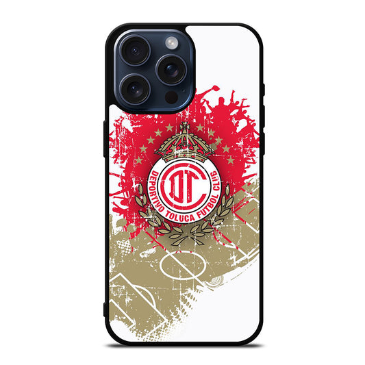 DEPORTIVO TOLUCA FC FOOTBALL CLUB iPhone 15 Pro Max Case Cover