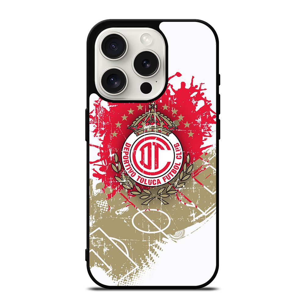 DEPORTIVO TOLUCA FC FOOTBALL CLUB iPhone 15 Pro Case Cover