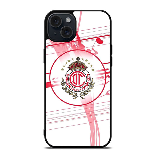 DEPORTIVO TOLUCA FC FUTBOL CLUB iPhone 15 Plus Case Cover