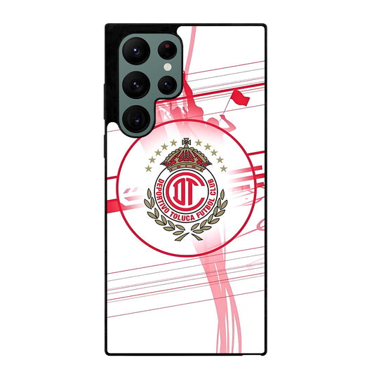 DEPORTIVO TOLUCA FC FUTBOL CLUB Samsung Galaxy S22 Ultra Case Cover