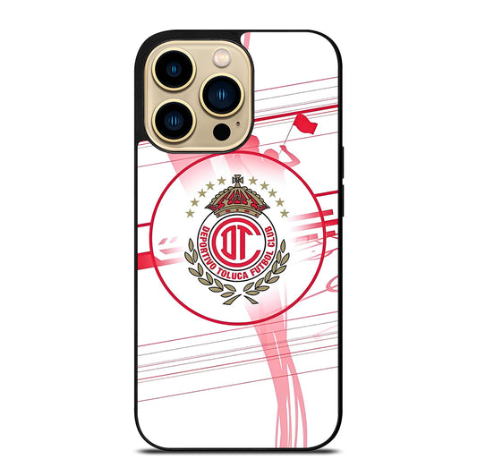 DEPORTIVO TOLUCA FC FUTBOL CLUB iPhone 14 Pro Max Case Cover