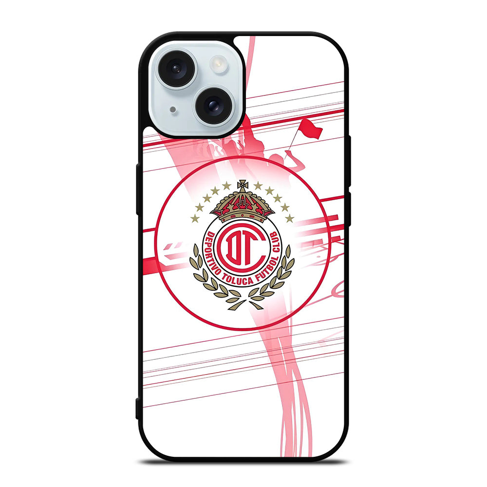 DEPORTIVO TOLUCA FC FUTBOL CLUB iPhone 15 Case Cover