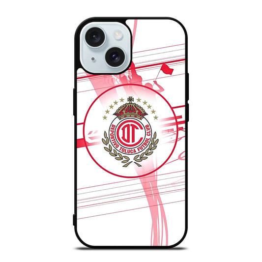 DEPORTIVO TOLUCA FC FUTBOL CLUB iPhone 15 Case Cover