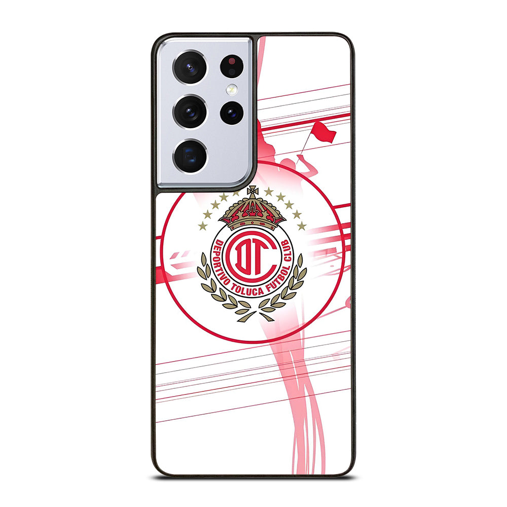 DEPORTIVO TOLUCA FC FUTBOL CLUB Samsung Galaxy S21 Ultra Case Cover