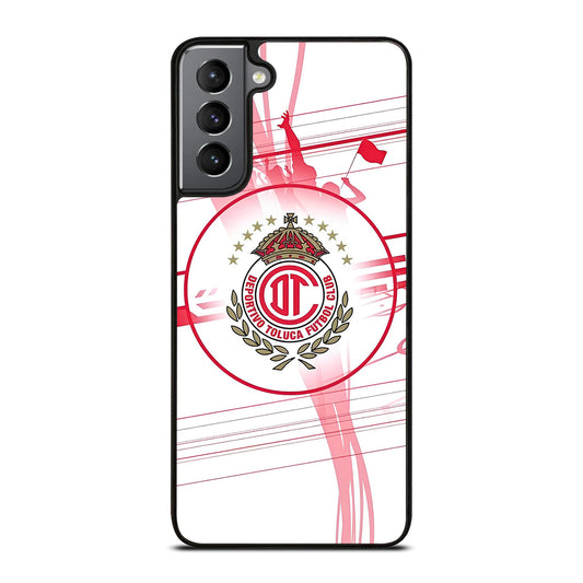 DEPORTIVO TOLUCA FC FUTBOL CLUB Samsung Galaxy S21 Plus Case Cover