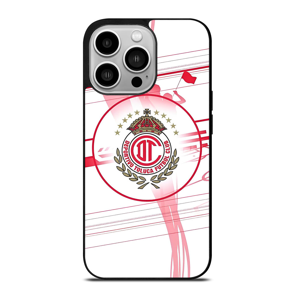 DEPORTIVO TOLUCA FC FUTBOL CLUB iPhone 14 Pro Case Cover