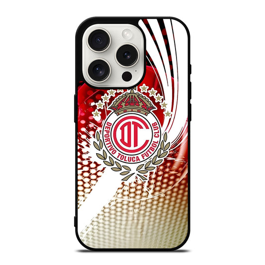 DEPORTIVO TOLUCA FC ICON iPhone 15 Pro Case Cover