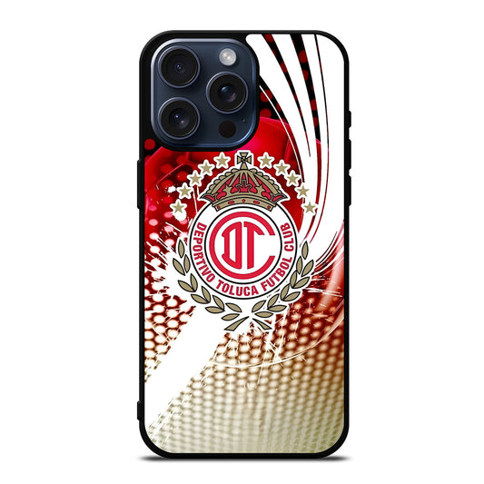 DEPORTIVO TOLUCA FC ICON iPhone 15 Pro Max Case Cover