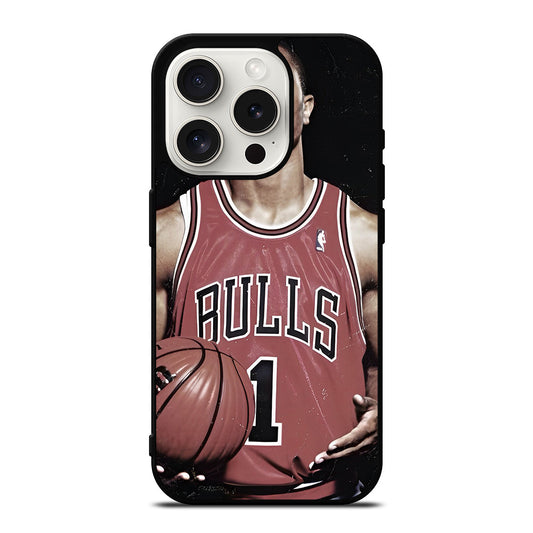DERRICK ROSE BASKETBALL NBA iPhone 15 Pro Case Cover