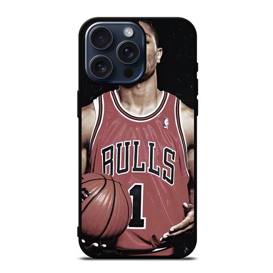 DERRICK ROSE BASKETBALL NBA iPhone 15 Pro Max Case Cover