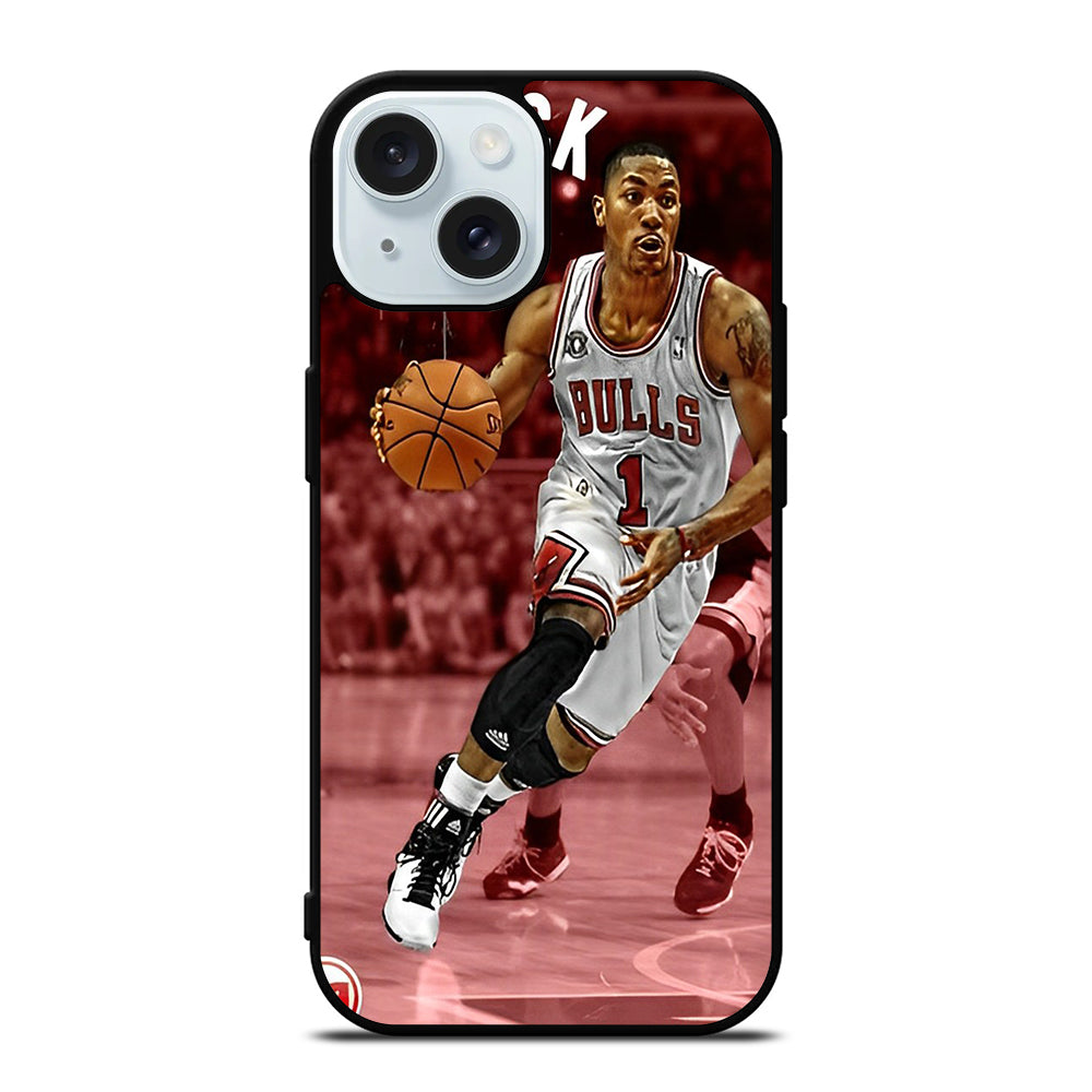 DERRICK ROSE NBA iPhone 15 Case Cover