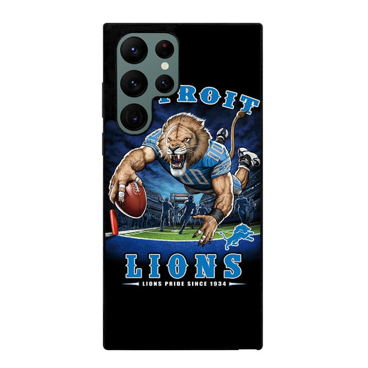 DETROIT LIONS MASCOT Samsung Galaxy S22 Ultra Case Cover