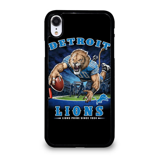 DETROIT LIONS MASCOT iPhone XR Case Cover