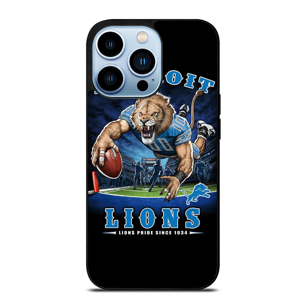 DETROIT LIONS MASCOT iPhone 13 Pro Max Case Cover