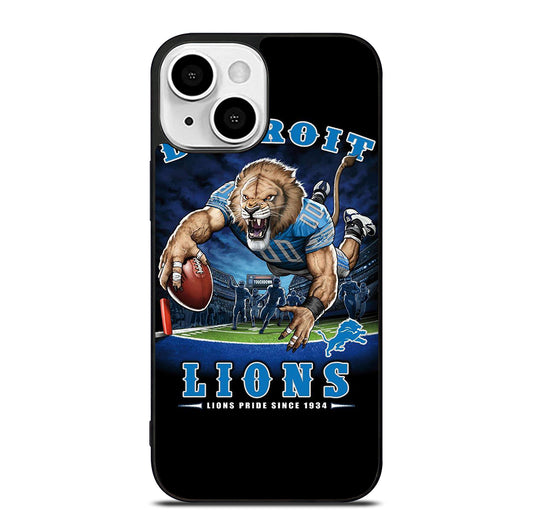 DETROIT LIONS MASCOT iPhone 13 Mini Case Cover