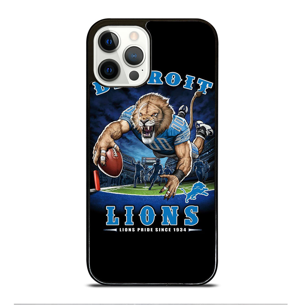 DETROIT LIONS MASCOT iPhone 12 Pro Case Cover